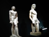 4 - Two Kouros Statues